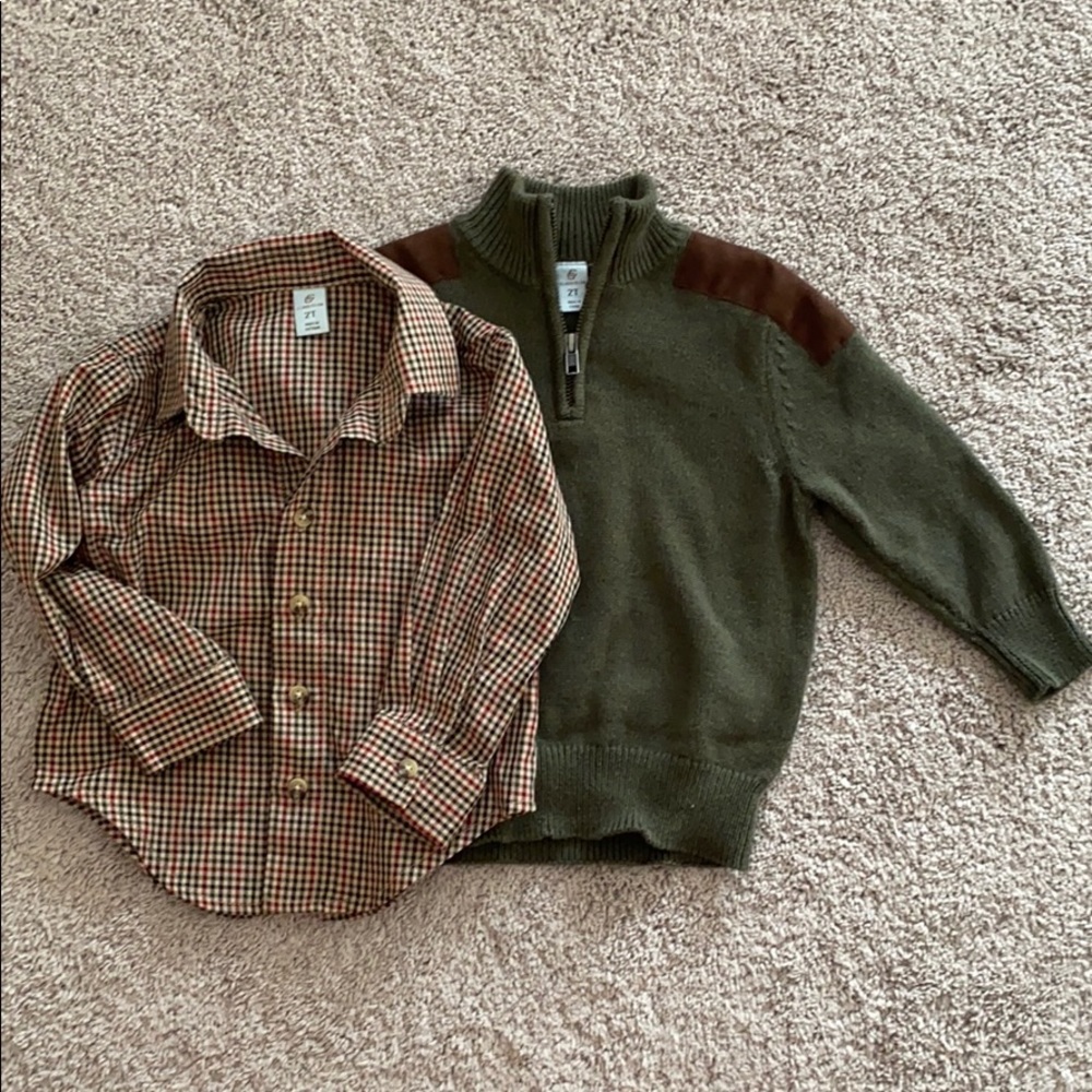 Boys sweater set